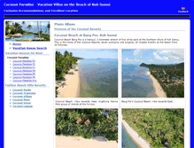 Tablet Screenshot of coconutparadise.net